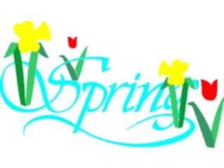 Sticker Custom Preview Image #114487 Seasons Weather Spring Spring Title05