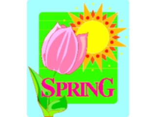 Sticker Custom Preview Image #114493 Seasons Weather Spring Spring Title11