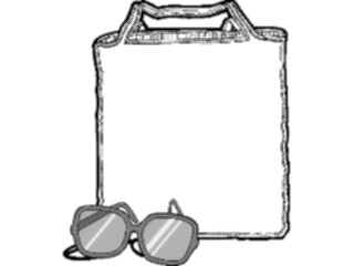 Sticker Custom Preview Image #114548 Seasons Weather Summer Sunglasses Tote Bag