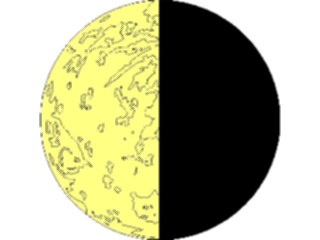 Sticker Custom Preview Image #114672 Seasons Weather Sun Moon Moon Waxing