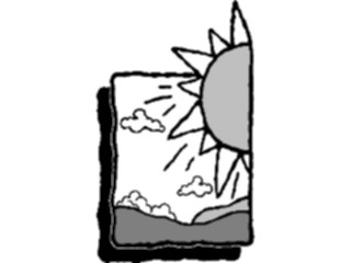 Sticker Custom Preview Image #114897 Seasons Weather Sun Moon Sun Clouds Background