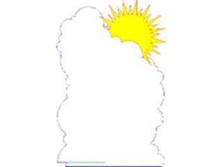 Sticker Custom Preview Image #114899 Seasons Weather Sun Moon Sun Clouds Frame2