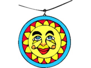 Sticker Custom Preview Image #114911 Seasons Weather Sun Moon Sun Pendant