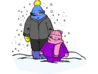 Sticker Custom Preview Image #114929 Seasons Weather Winter Bundled Up2