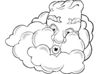 Sticker Custom Preview Image #114959 Seasons Weather Winter Old Man Winter Cloud