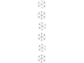 Sticker Custom Preview Image #115035 Seasons Weather Winter Snowflake Border1