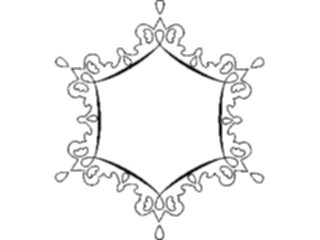 Sticker Custom Preview Image #115037 Seasons Weather Winter Snowflake Frame1