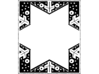 Sticker Custom Preview Image #115039 Seasons Weather Winter Snowflake Frame3