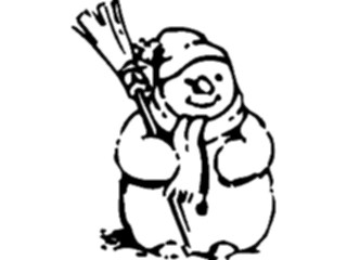 Sticker Custom Preview Image #115046 Seasons Weather Winter Snowman1