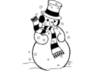 Sticker Custom Preview Image #115048 Seasons Weather Winter Snowman3