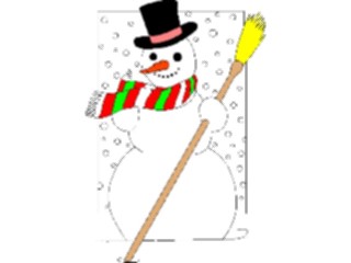Sticker Custom Preview Image #115050 Seasons Weather Winter Snowman5