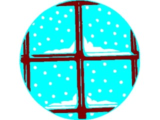 Sticker Custom Preview Image #115057 Seasons Weather Winter Snowy Window