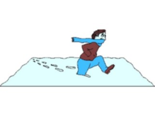 Sticker Custom Preview Image #115062 Seasons Weather Winter Trudging Through Snow