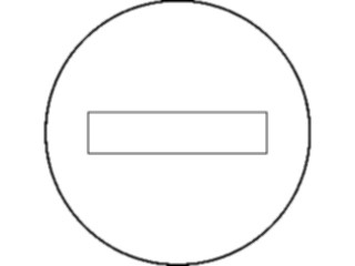 Sticker Custom Preview Image #116065 Shapes Simple Circle Minus