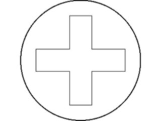 Sticker Custom Preview Image #116067 Shapes Simple Circle Plus