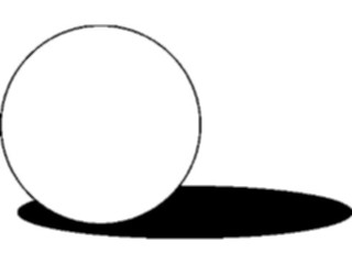 Sticker Custom Preview Image #116068 Shapes Simple Circle Shadow