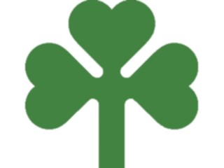 Sticker Custom Preview Image #116077 Shapes Simple Clover1