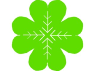 Sticker Custom Preview Image #116078 Shapes Simple Clover2