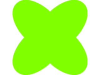 Sticker Custom Preview Image #116080 Shapes Simple Clover4