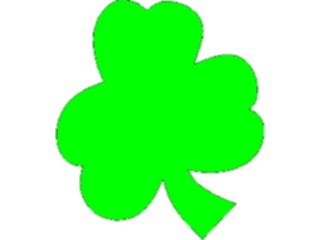 Sticker Custom Preview Image #116081 Shapes Simple Clover5