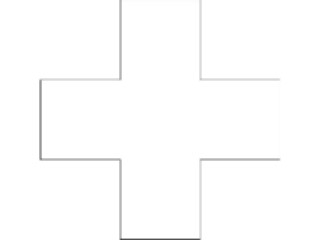 Sticker Custom Preview Image #116091 Shapes Simple Cross04