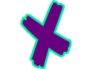 Sticker Custom Preview Image #116098 Shapes Simple Cross11