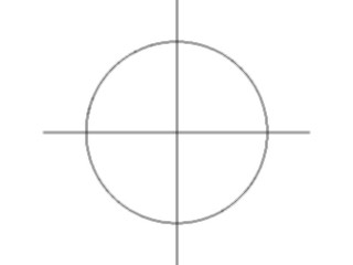 Sticker Custom Preview Image #116101 Shapes Simple Crosshairs2