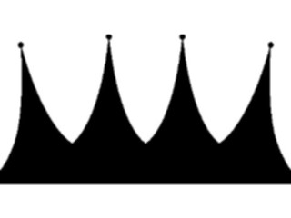 Sticker Custom Preview Image #116102 Shapes Simple Crown1