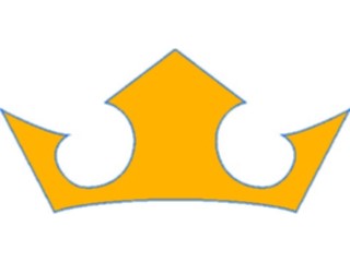 Sticker Custom Preview Image #116103 Shapes Simple Crown2