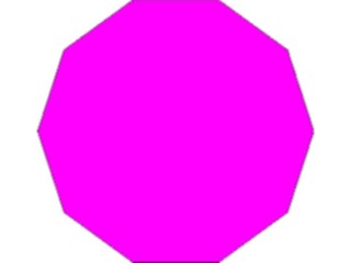 Sticker Custom Preview Image #116106 Shapes Simple Decagon