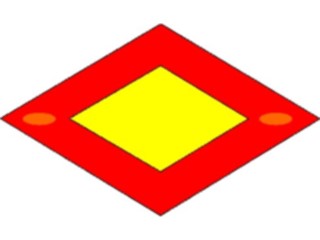 Sticker Custom Preview Image #116113 Shapes Simple Diamond07