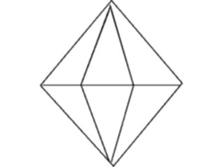 Sticker Custom Preview Image #116116 Shapes Simple Diamond10