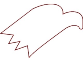 Sticker Custom Preview Image #116143 Shapes Simple Eagle2