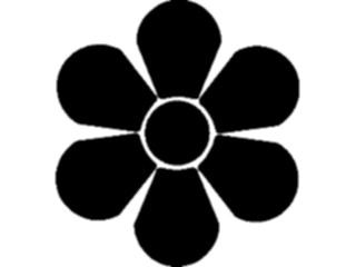 Sticker Custom Preview Image #116156 Shapes Simple Flower08