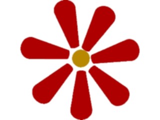 Sticker Custom Preview Image #116165 Shapes Simple Flower17