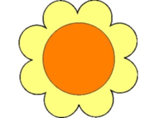 Sticker Custom Preview Image #116166 Shapes Simple Flower18