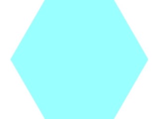 Sticker Custom Preview Image #116180 Shapes Simple Hexagon04