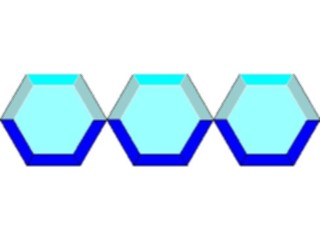 Sticker Custom Preview Image #116187 Shapes Simple Hexagons