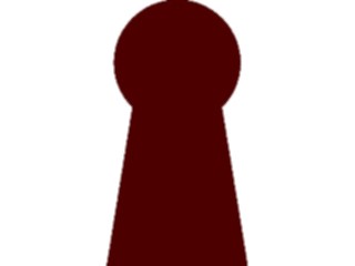 Sticker Custom Preview Image #116190 Shapes Simple Keyhole