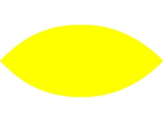 Sticker Custom Preview Image #116205 Shapes Simple Lemon2