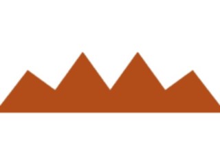 Sticker Custom Preview Image #116210 Shapes Simple Mountains