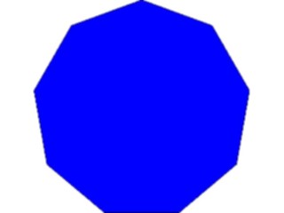 Sticker Custom Preview Image #116211 Shapes Simple Nonagon1