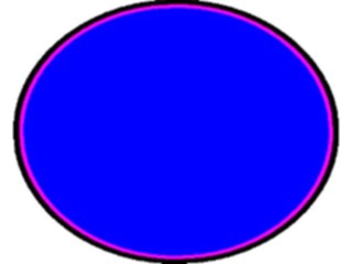 Sticker Custom Preview Image #116235 Shapes Simple Oval16