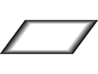 Sticker Custom Preview Image #116241 Shapes Simple Parallelogram1