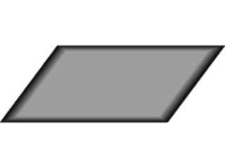 Sticker Custom Preview Image #116242 Shapes Simple Parallelogram2