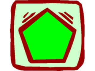 Sticker Custom Preview Image #116254 Shapes Simple Pentagon07