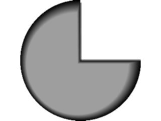 Sticker Custom Preview Image #116259 Shapes Simple Pie1