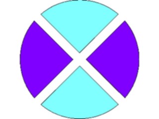 Sticker Custom Preview Image #116262 Shapes Simple Pie4