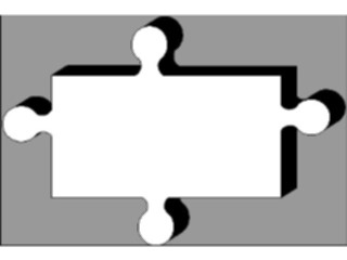 Sticker Custom Preview Image #116270 Shapes Simple Puzzle Piece