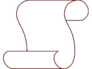 Sticker Custom Preview Image #116308 Shapes Simple Scroll1